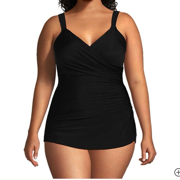 Lands End One Piece Swim Suit EUC 18L - Picture 2 of 7